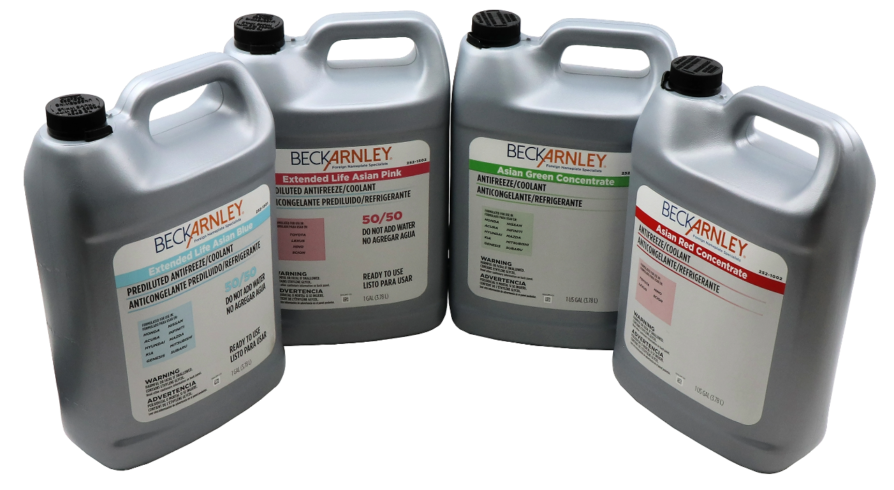 OEM Import Car Fluids | Beck/Arnley Auto Parts